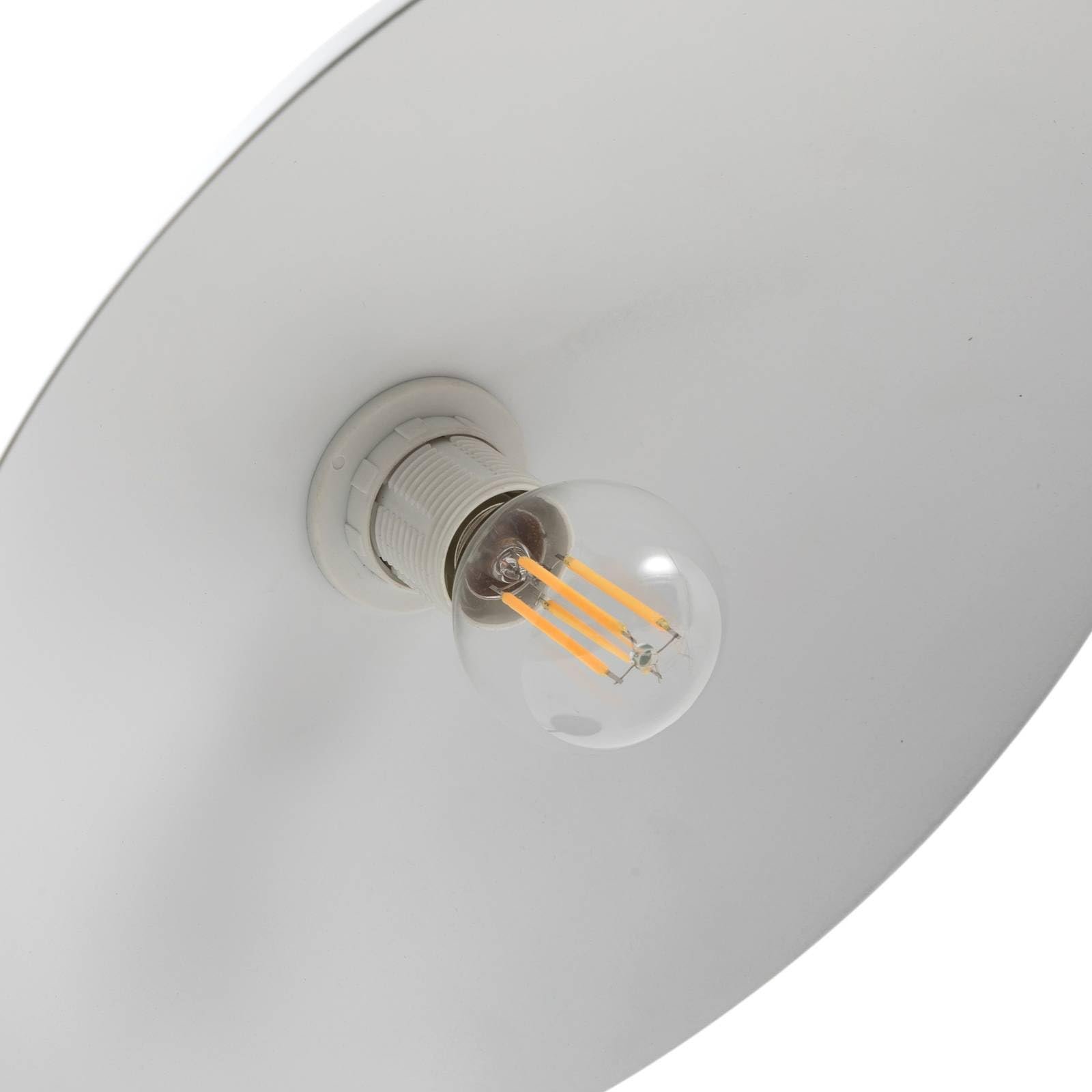 Настільна лампа Lucande Arvadon 1 x E14 синій метал, фото №9