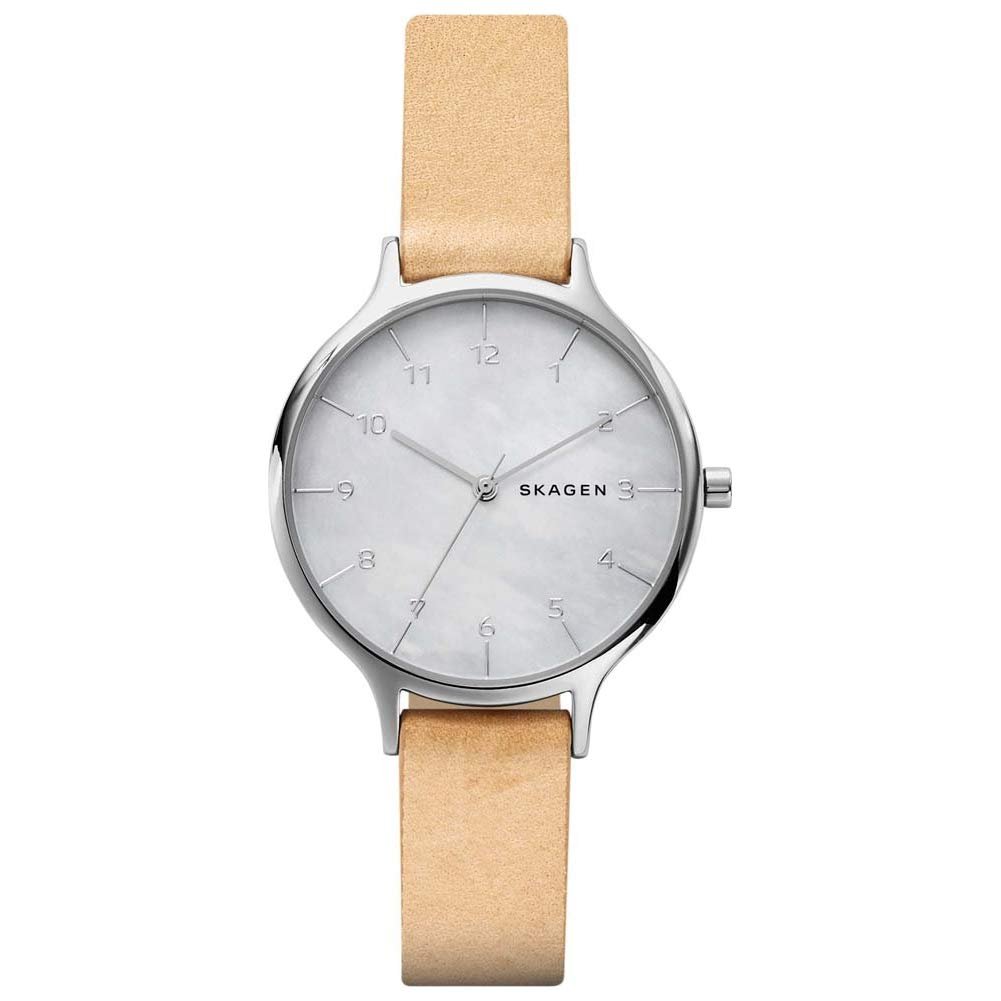 Женские Аналоговые Кварцевые Часы Skagen SKW2634 с Кожаным Ремешком, фото №1 Женские Аналоговые Кварцевые Часы Skagen SKW2634 с Кожаным Ремешком, фото №1