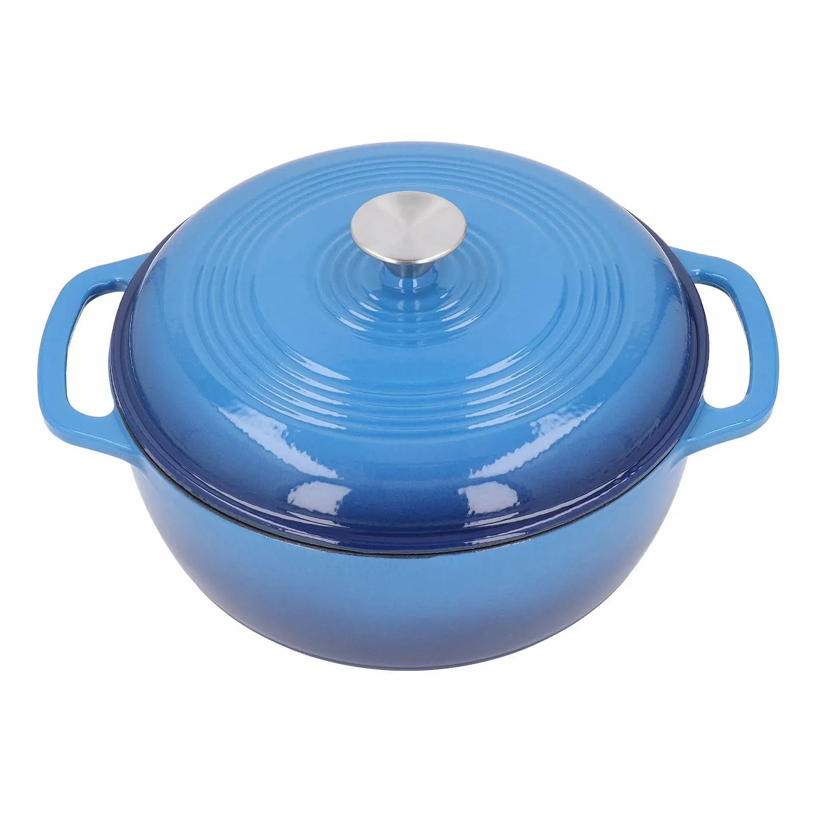 Кастрюля для духовки Fafeicy Эмалированная Круглая Чугунная 7050.00 г, фото №6