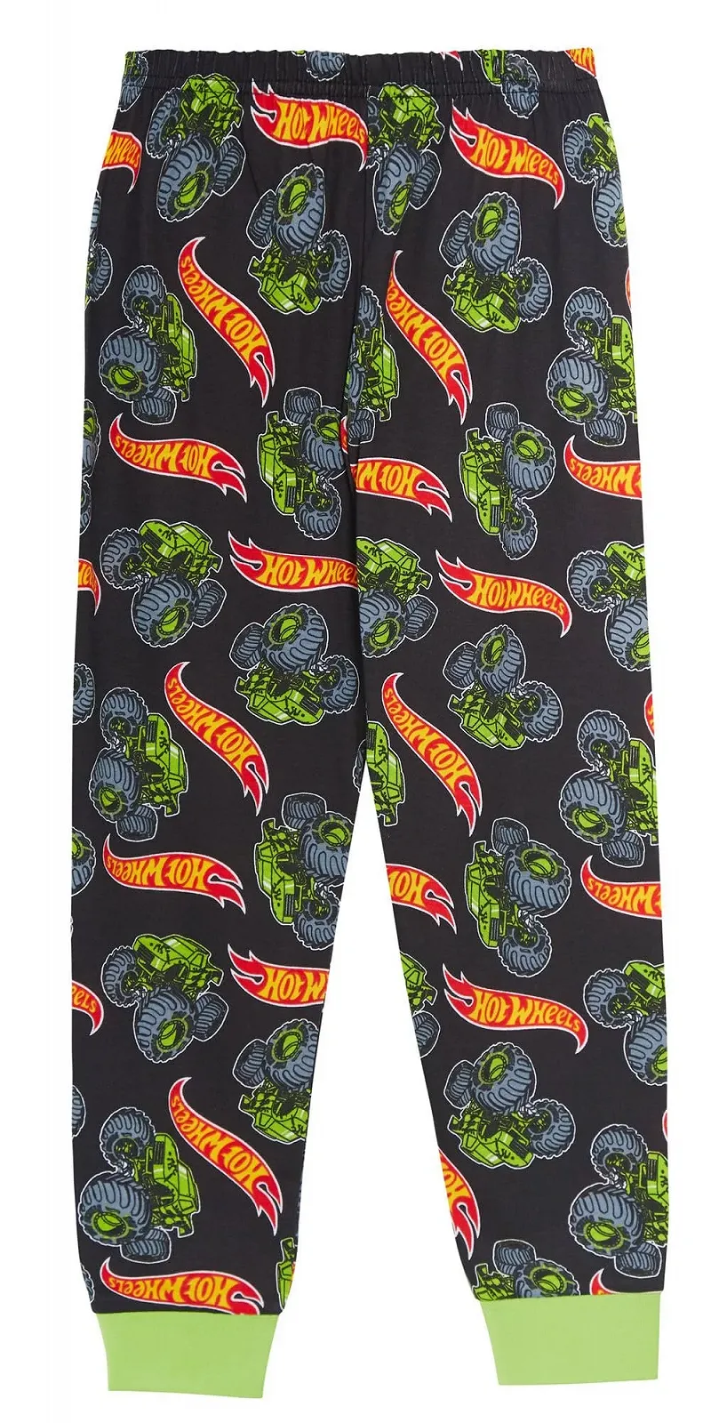 Піжама для хлопчиків Monster Trucks, дитячий піжамний набір з гоночними автомобілями, футболка з короткими рукавами, фото №3