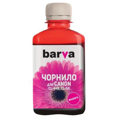 Чернила BARVA CANON CL-446/CL-56 180г MAGENTA C446-443, фото №1