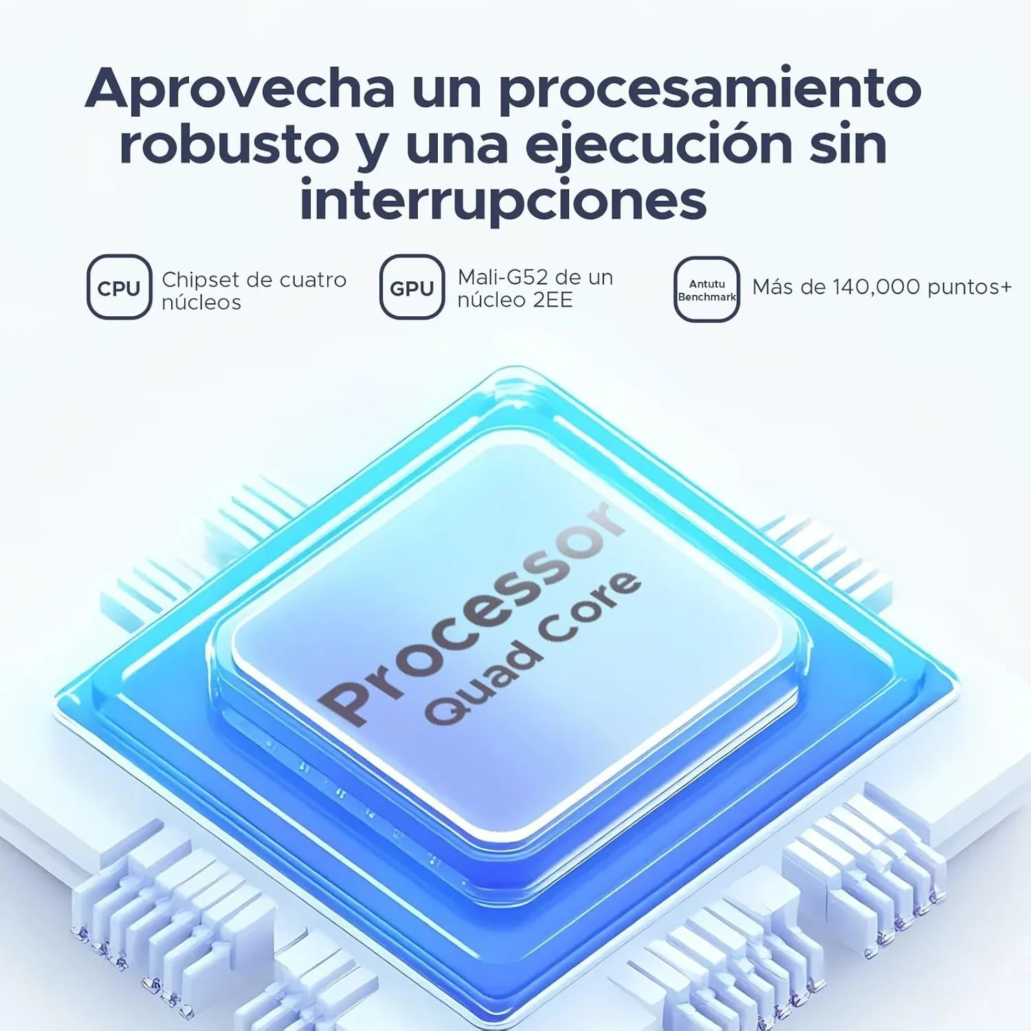 Планшет 10.1" Doogee U10 4+12/128Gb 4 ядра Android 15 5060 mAh Сірий, фото №5