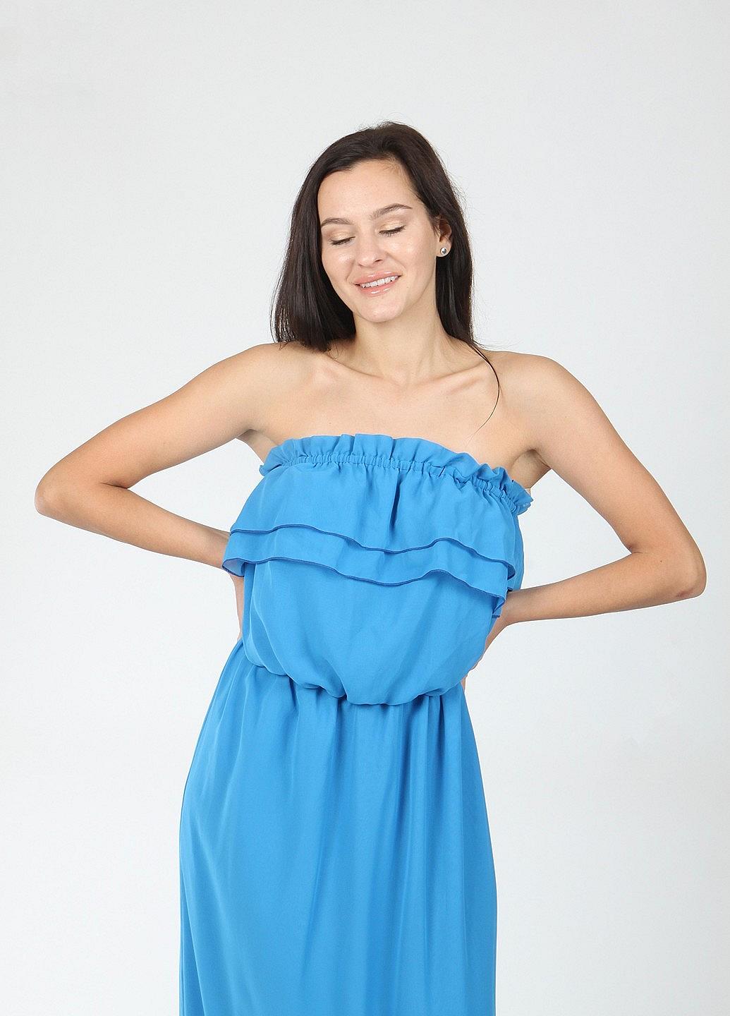 Платье MOZAH ХS(40) Синий (ND-926-6-Blue), фото №4