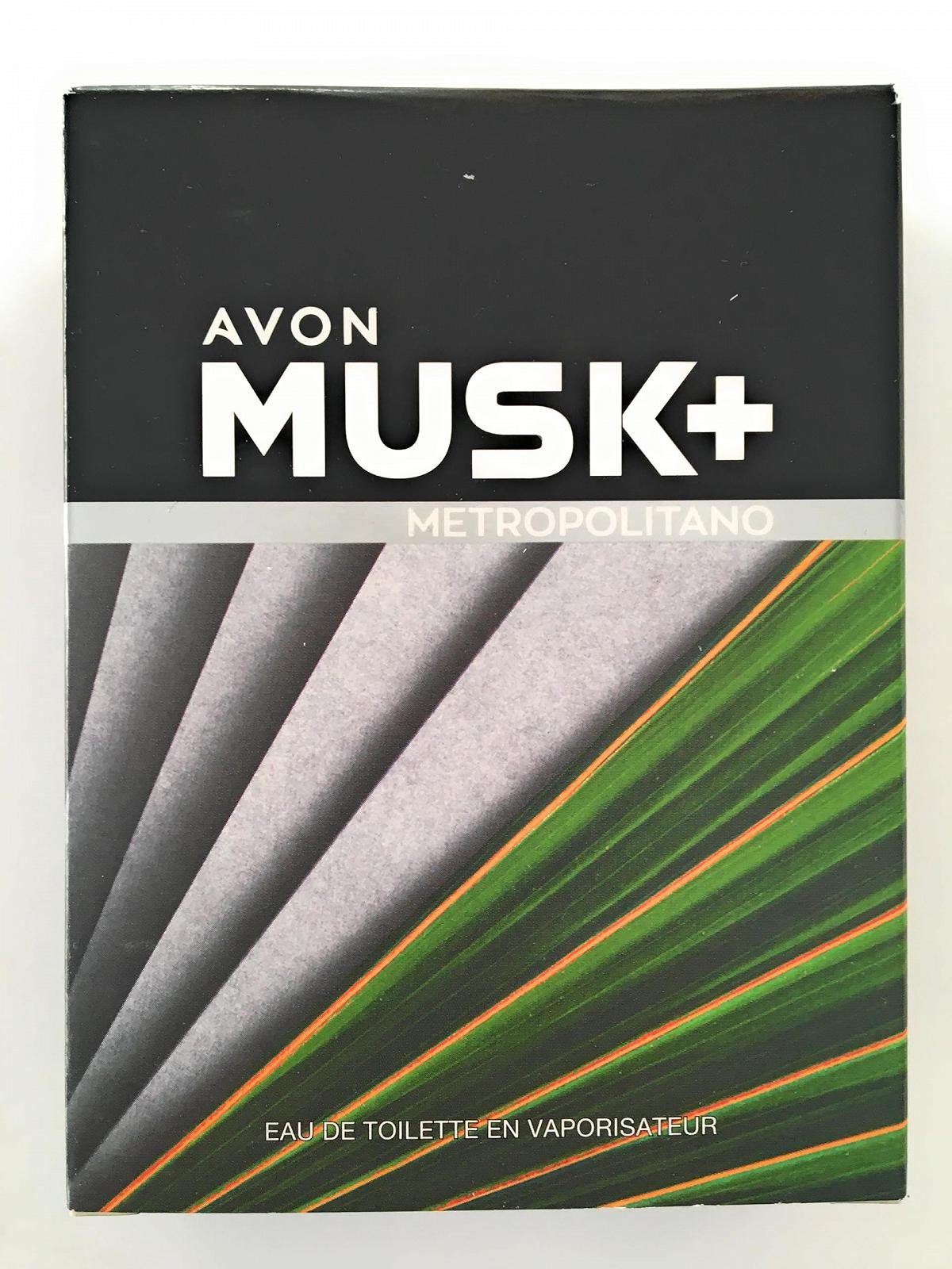 Avon Musk+ Metropolitano для него туалетная вода 75 мл, фото №1