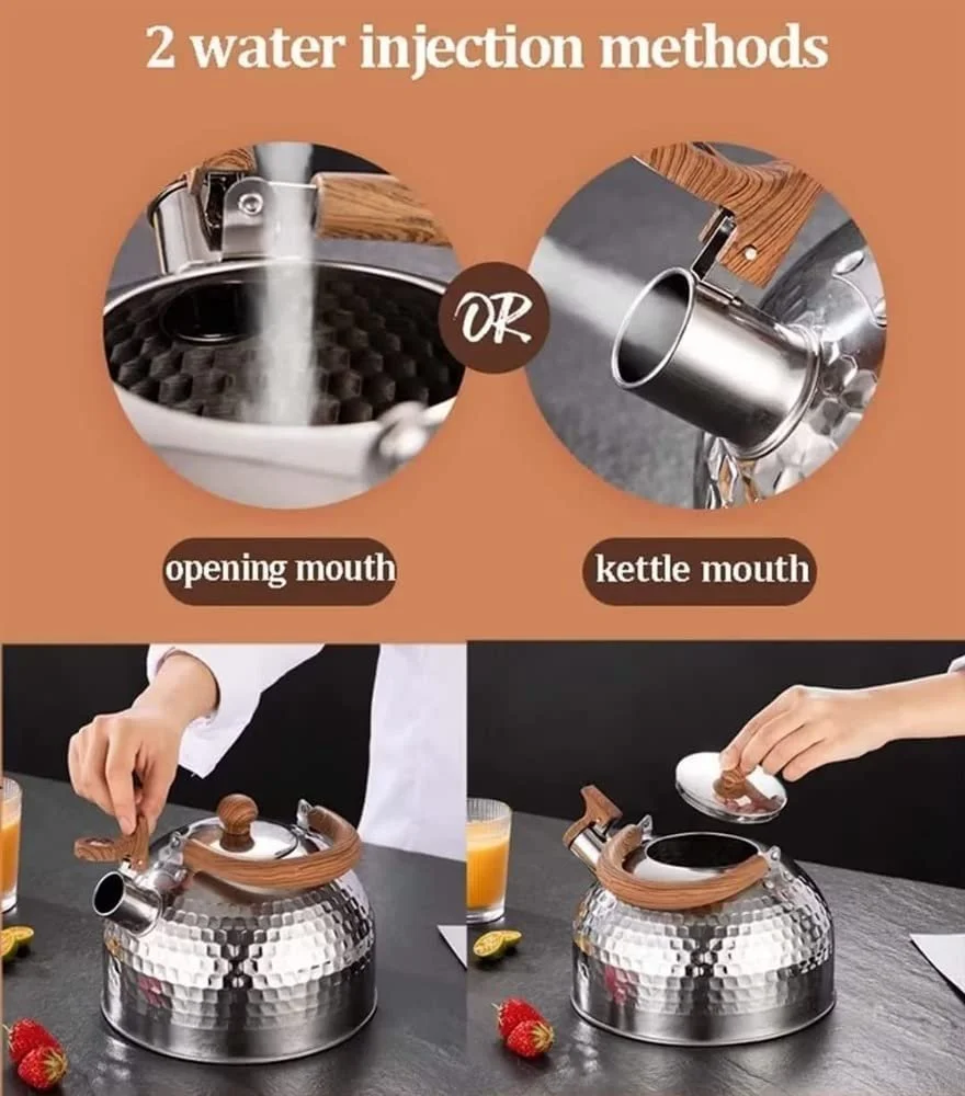 Чайник-свистунець з нержавіючої сталі, фото №3 Чайник-свистунець з нержавіючої сталі, фото №3