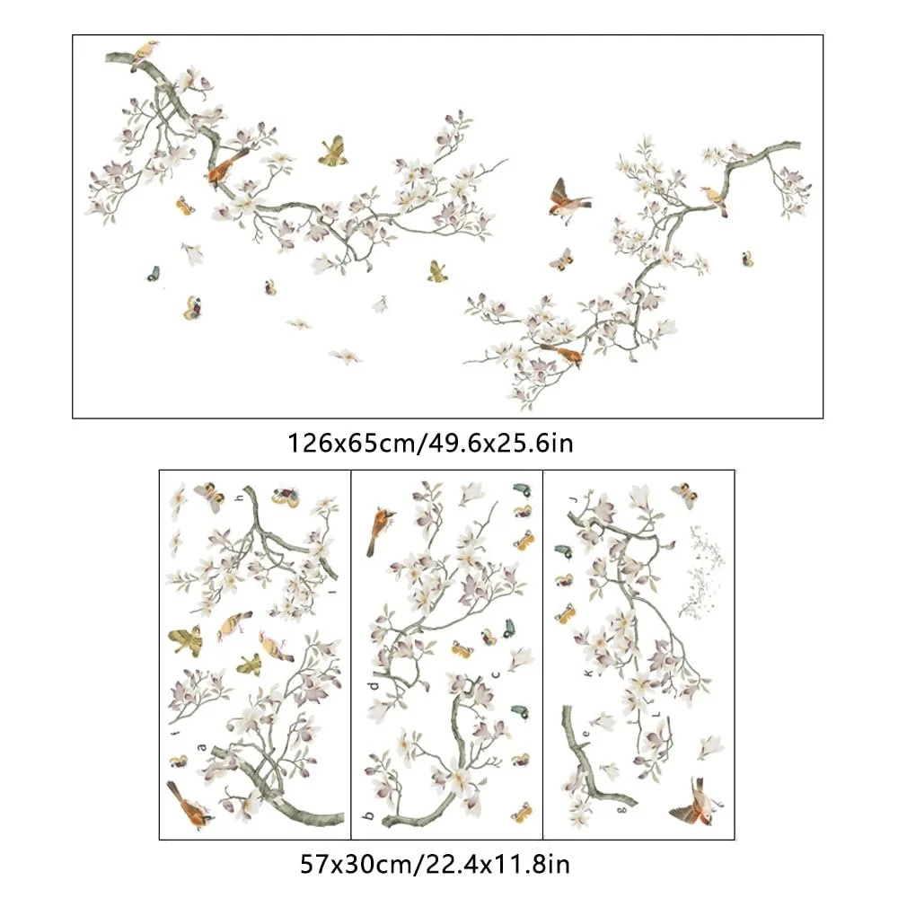 Наклейки на стіну Pack of 3 Hanging Vine Leaves, фото №2 Наклейки на стіну Pack of 3 Hanging Vine Leaves, фото №2