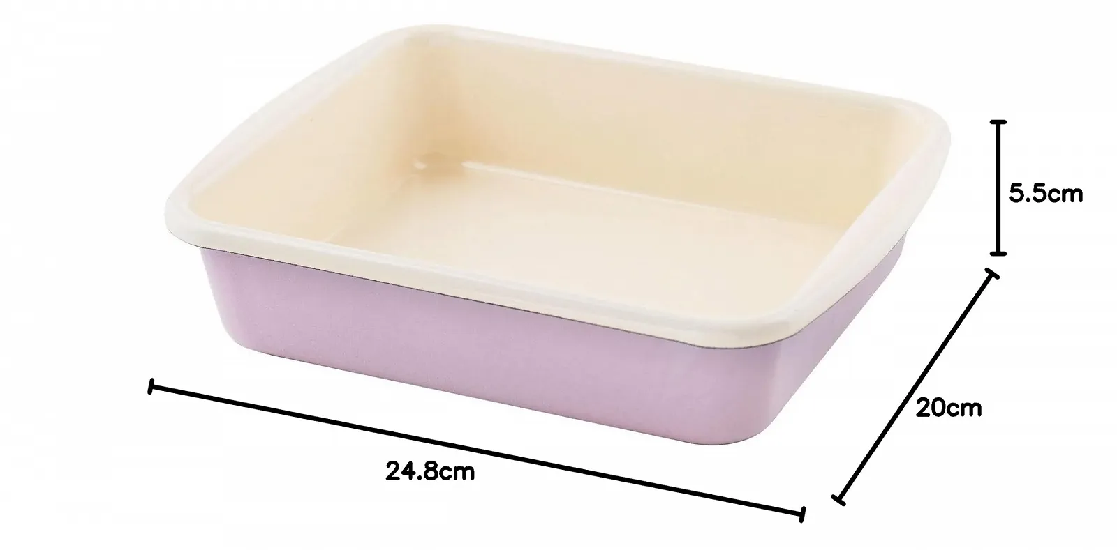 Форма для випікання Riess Classic-Household Articles Colour/Pastel 0397-006 24 см Рожева, фото №2