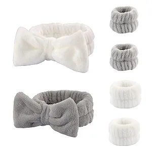 Купить Набор повязок для волос с бантом. - Фото 1 Набор повязок для волос с бантом. - Фото 1