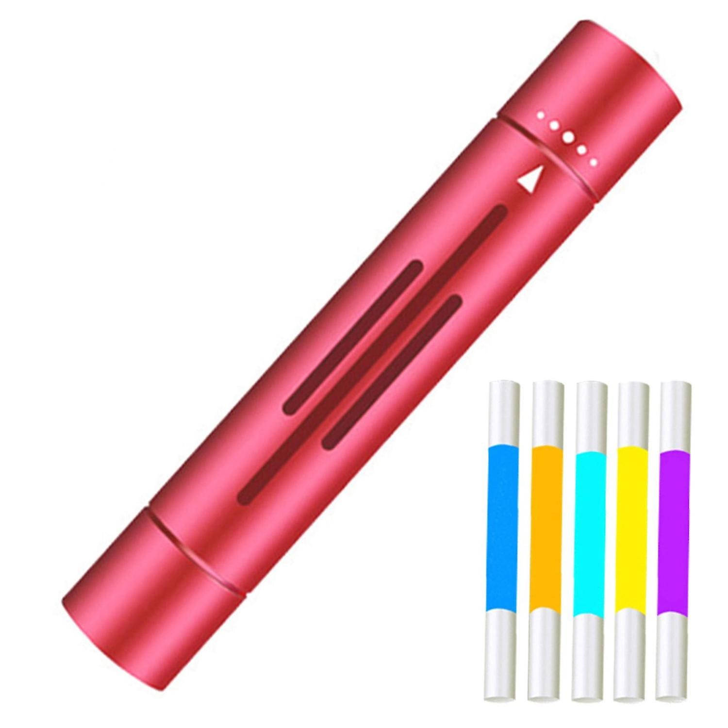 Ароматизатор в автомобиль LanXin освежитель воздуха машину 5 сменных картриджей Красный, фото №4