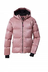 Куртка Killtec Ksw 210 Grls Qltd Down з капюшоном та снігозахистом для дівчат - Фото 1
