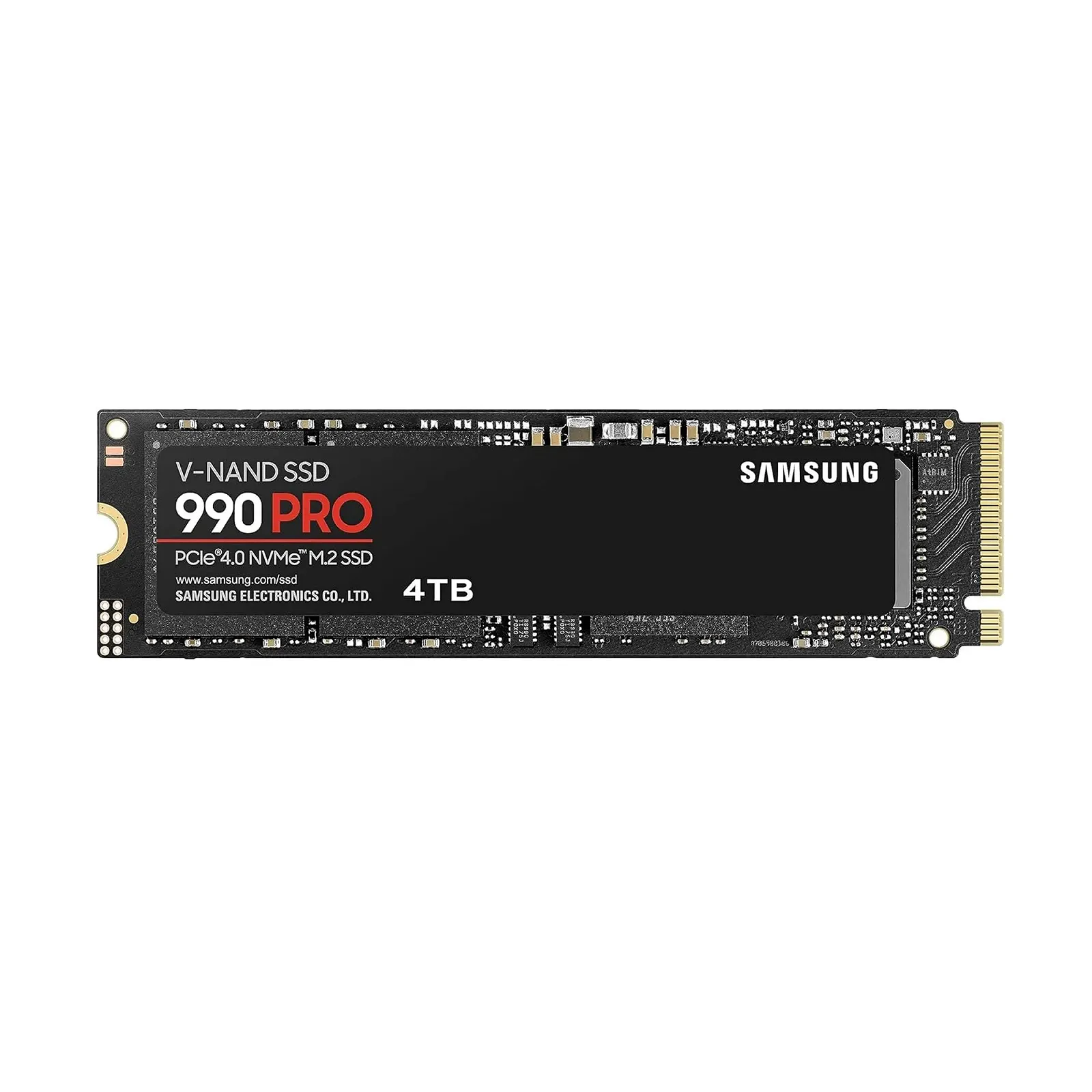 Внутренний накопитель SSD Samsung 990 PRO MZ-V9P4T0BW 4 ТБ NVMe M.2 PCIe 4.0 7450 МБ/с Черный, фото №1 Внутренний накопитель SSD Samsung 990 PRO MZ-V9P4T0BW 4 ТБ NVMe M.2 PCIe 4.0 7450 МБ/с Черный, фото №1