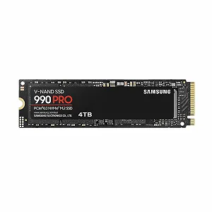 Внутренний накопитель SSD Samsung 990 PRO MZ-V9P4T0BW 4 ТБ NVMe M.2 PCIe 4.0 7450 МБ/с Черный - Фото 1