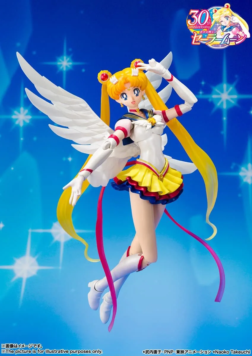 Фігурка Bandai Tamashii Nations Sailor Moon S.H. Figuarts Eternal Sailor Moon 13 см, фото №3