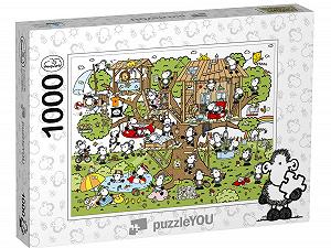 Пазл puzzleYOU Sheepworld Tree House 1000 элементов - Фото 1