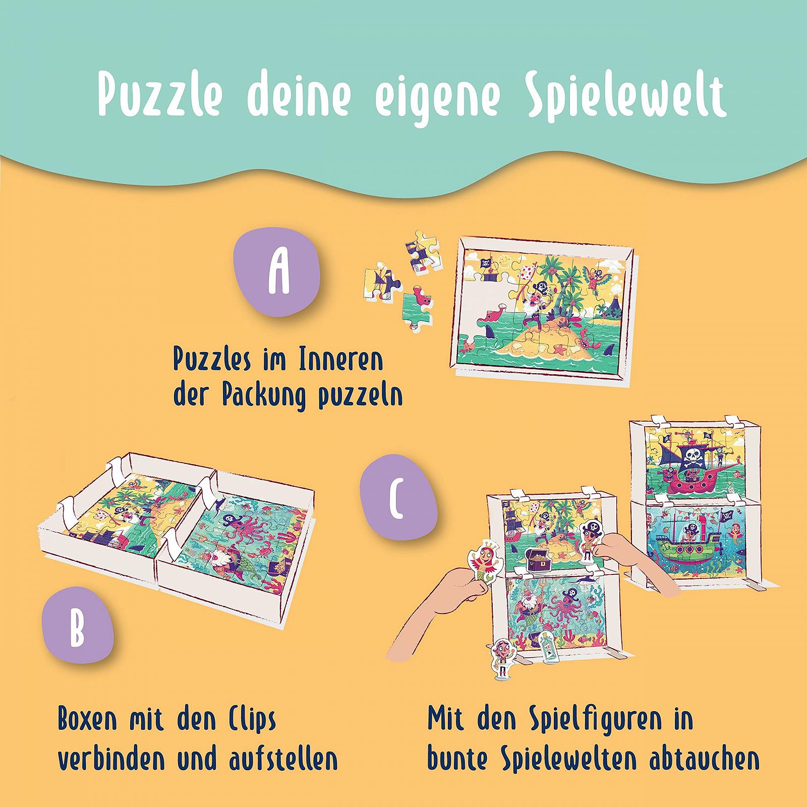 Пазл Ravensburger Children's Puzzle & Play 05595 Kingdom of Donuts 2 x 24 элемента от 4 лет, фото №4
