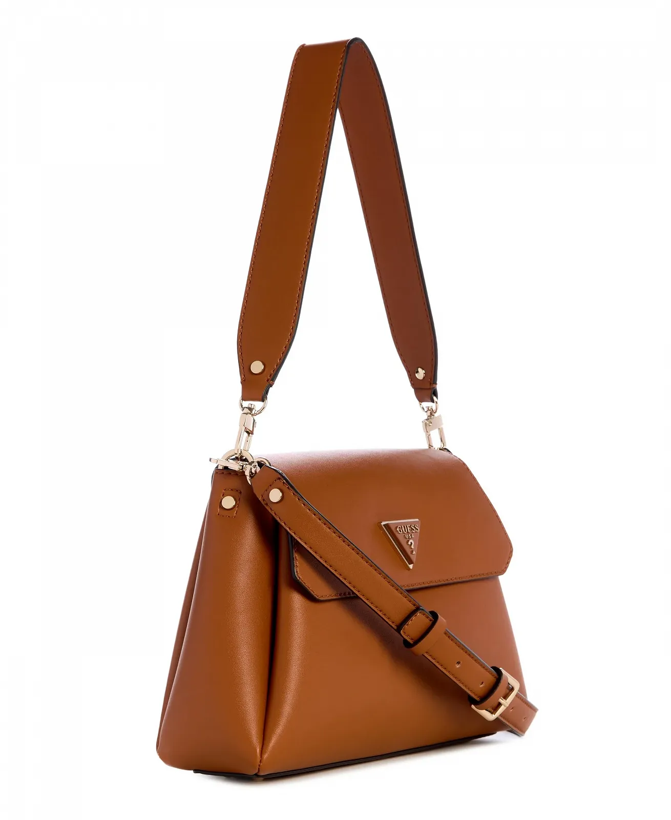 Сумка через плече GUESS Sora Girlfriend Flap, Cognac, фото №3 Сумка через плече GUESS Sora Girlfriend Flap, Cognac, фото №3