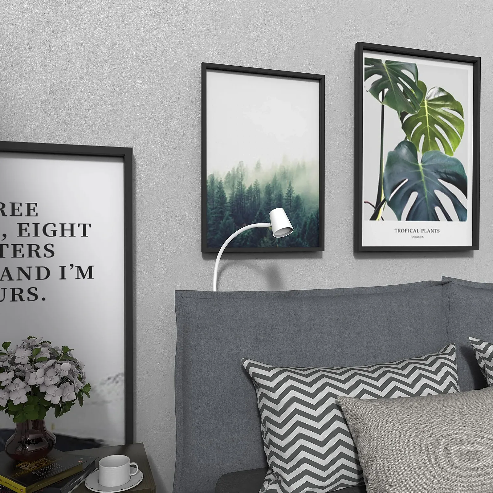 Настільна лампа Calf LED Bed Light гнучка White 1 шт., фото №7