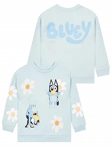 Пуловер BlueY Квітковий Пуловер для дівчат Бавовняний дитячий - Фото 1