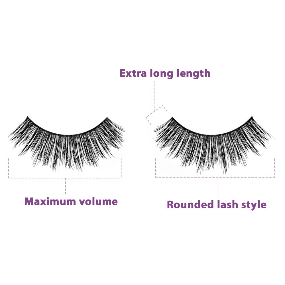 Ресницы ARDELL Double Up Lash 203 черные, фото №4 Ресницы ARDELL Double Up Lash 203 черные, фото №4