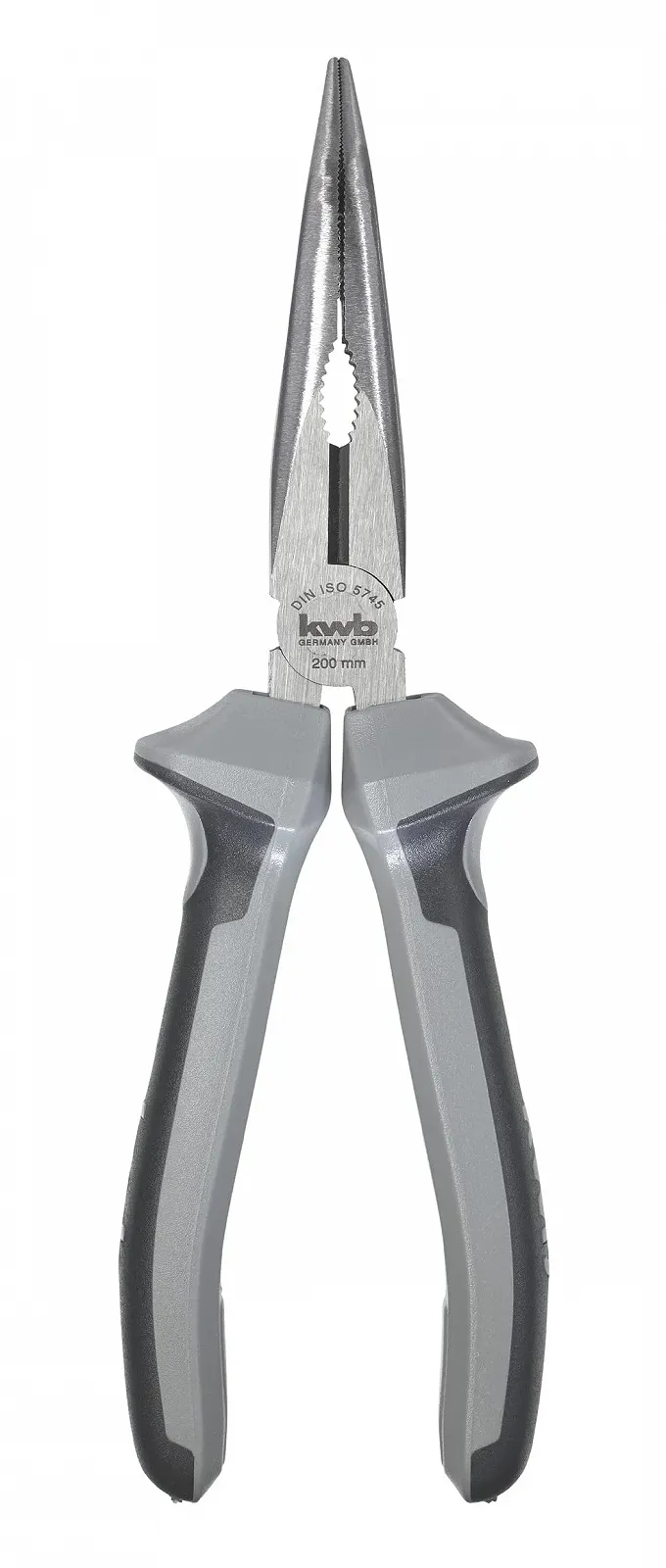 Круглогубцы Professional kwb 200 мм 382620 согласно DIN ISO 5745, изогнутая форма 45
градусов, индукционно закаленные режущие кромки, фото №1 Круглогубцы Professional kwb 200 мм 382620 согласно DIN ISO 5745, изогнутая форма 45
градусов, индукционно закаленные режущие кромки, фото №1