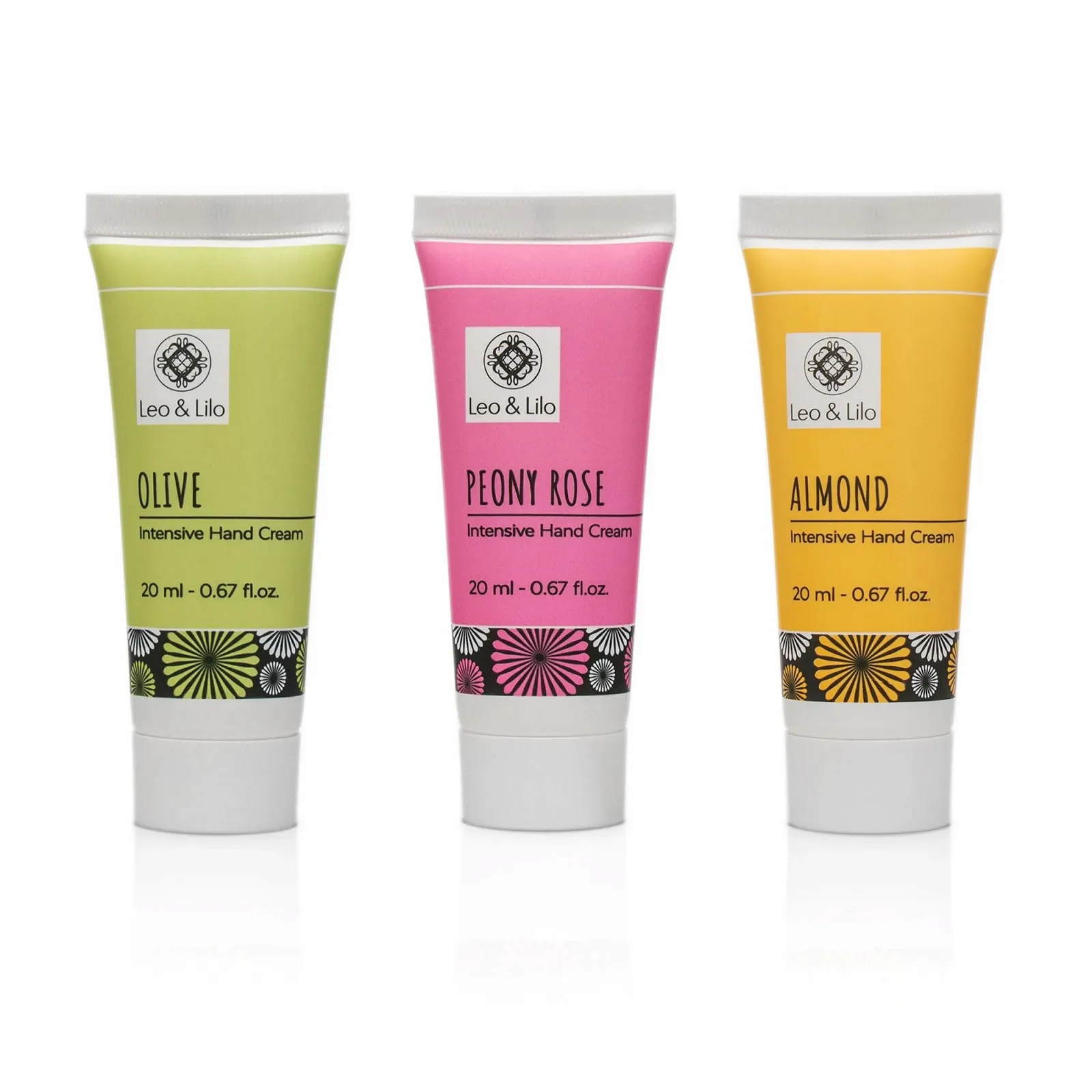Крем для рук Leo & Lilo Small Greetings Thank You – Набір з 6 міні-кремів для рук по 20 мл - Живить суху та пошкоджену шкіру рук, фото №2