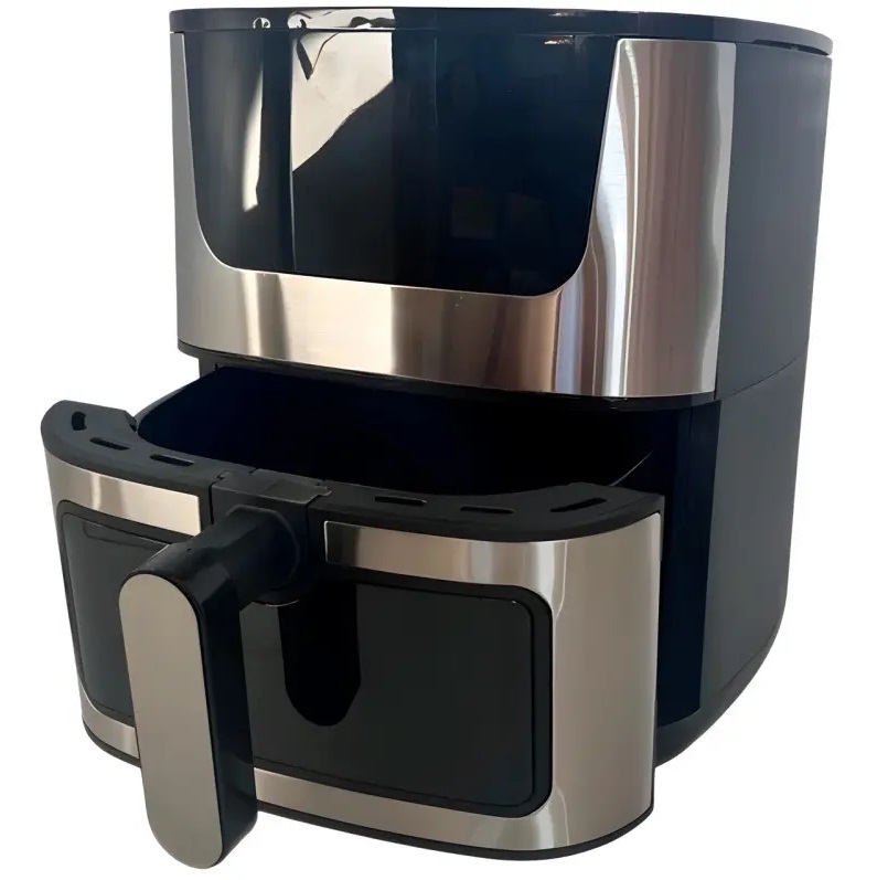 Аерофритюрниця сенсорна 8L Rainberg RB-2268 4200w Чорна , фото №4