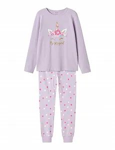 Комплект для сну з довгим рукавом NAME IT для дівчинки - Фото 1