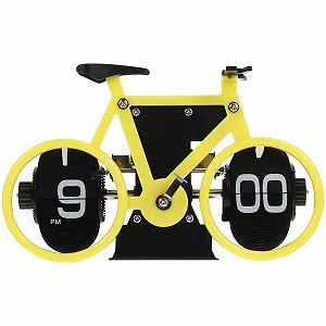 Перекидные часы в стиле ретро IMIKEYA, модель велосипеда, цифровые, маленькие, декоративные - Фото 1