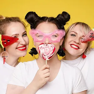 Сонцезахисні Окуляри Котяче Око Плюшеві Панк М'які Оксамитові synthetic.ua - Фото 1