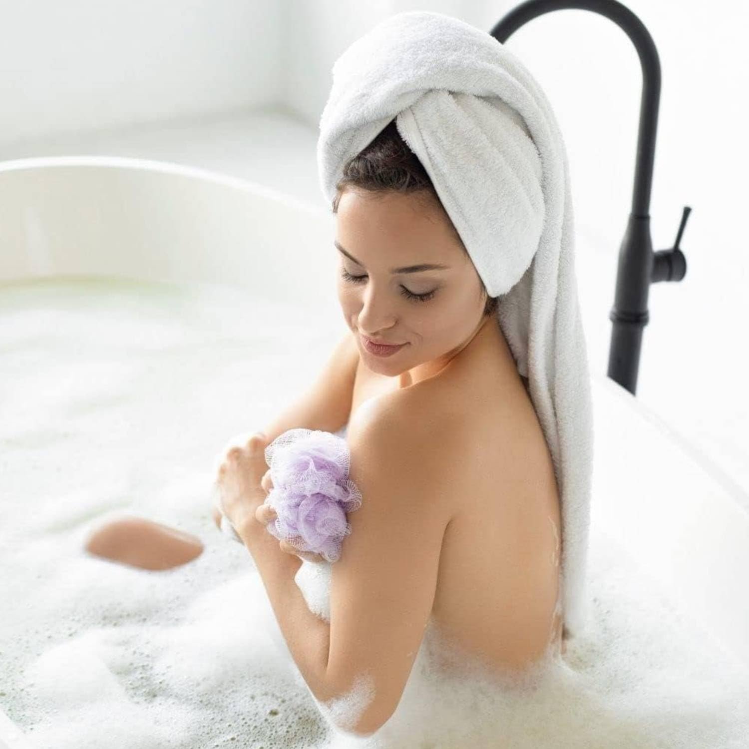 Гель для душу Dove Talcum Beauty Bath 12 х 750 мл, фото №4