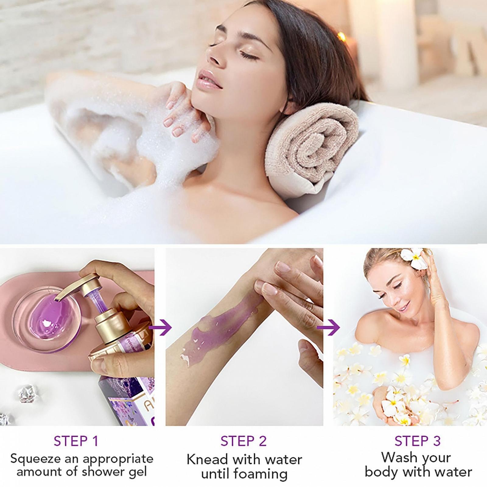 Гель для душу AILKE Grape Elf Perfume 500 мл, фото №4