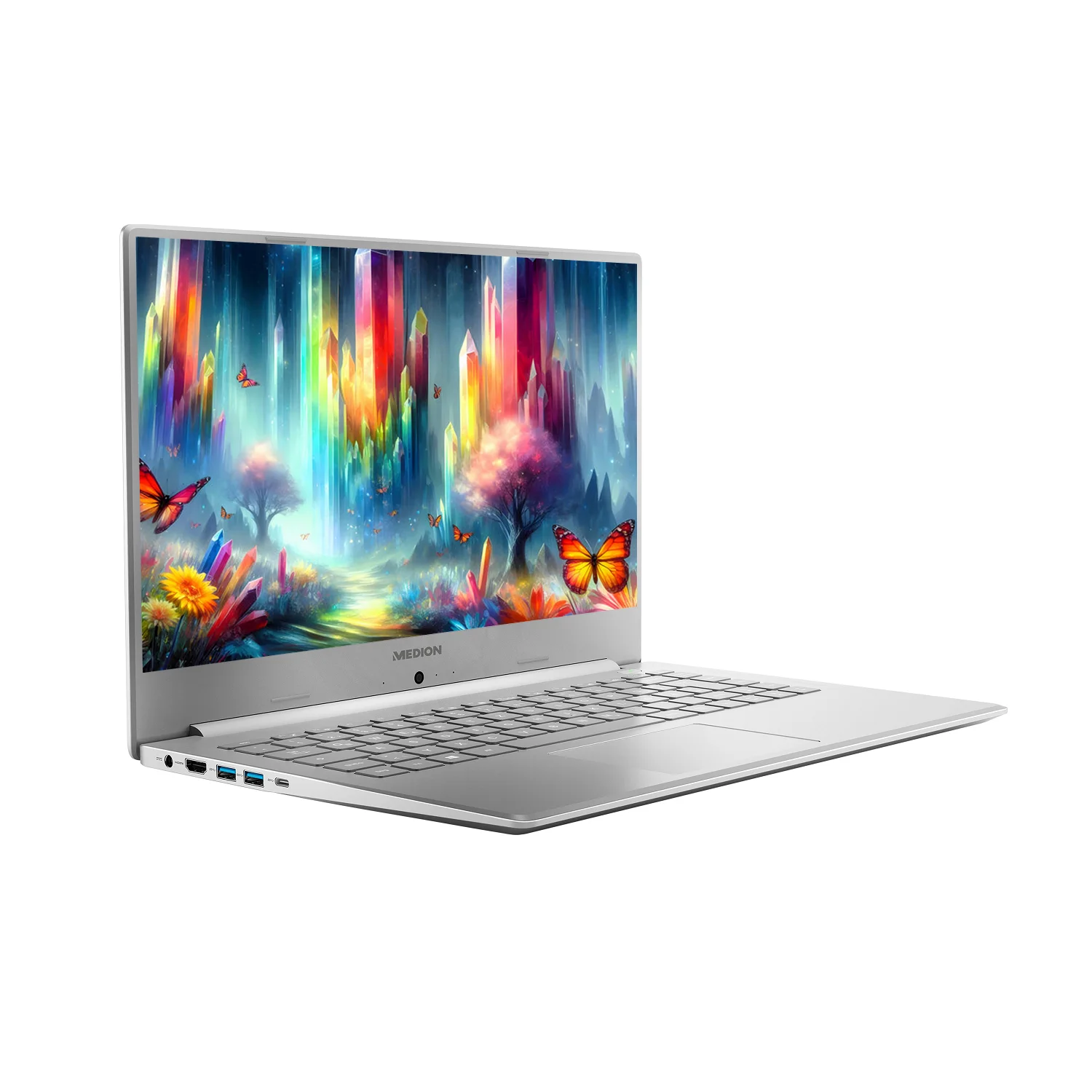 Ноутбук 15.6'' Medion (Lenovo Group) Akoya S6445 | Intel Core i3-8145U | IPS (1920x1080) FullHD | RAM DDR4 16 ГБ | SSD 256 ГБ | Intel UHD Graphics 620 | Металевий корпус | Win11 (5091), фото №4