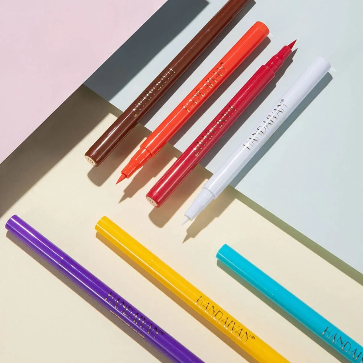 Набір підводок для очей Colourful Матові Водостійкі Гелеві, фото №4