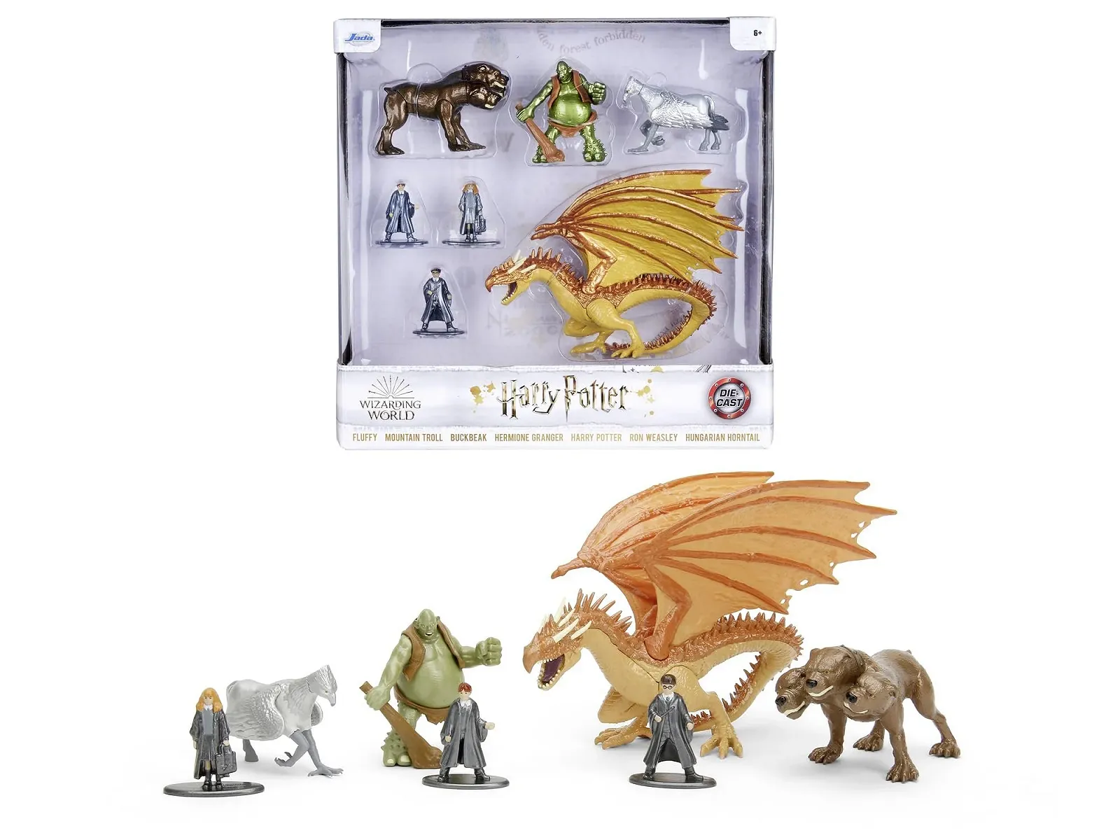 Набір фігурок Jada Toys Harry Potter Mega Pack 7 шт метал 4-10 см, фото №7