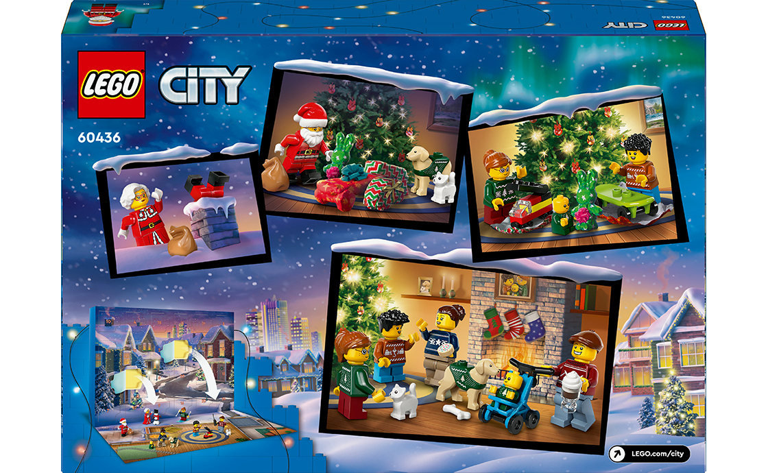 LEGO City Рождественский адвент-календарь 2024 Лего Сити (60436), фото №3