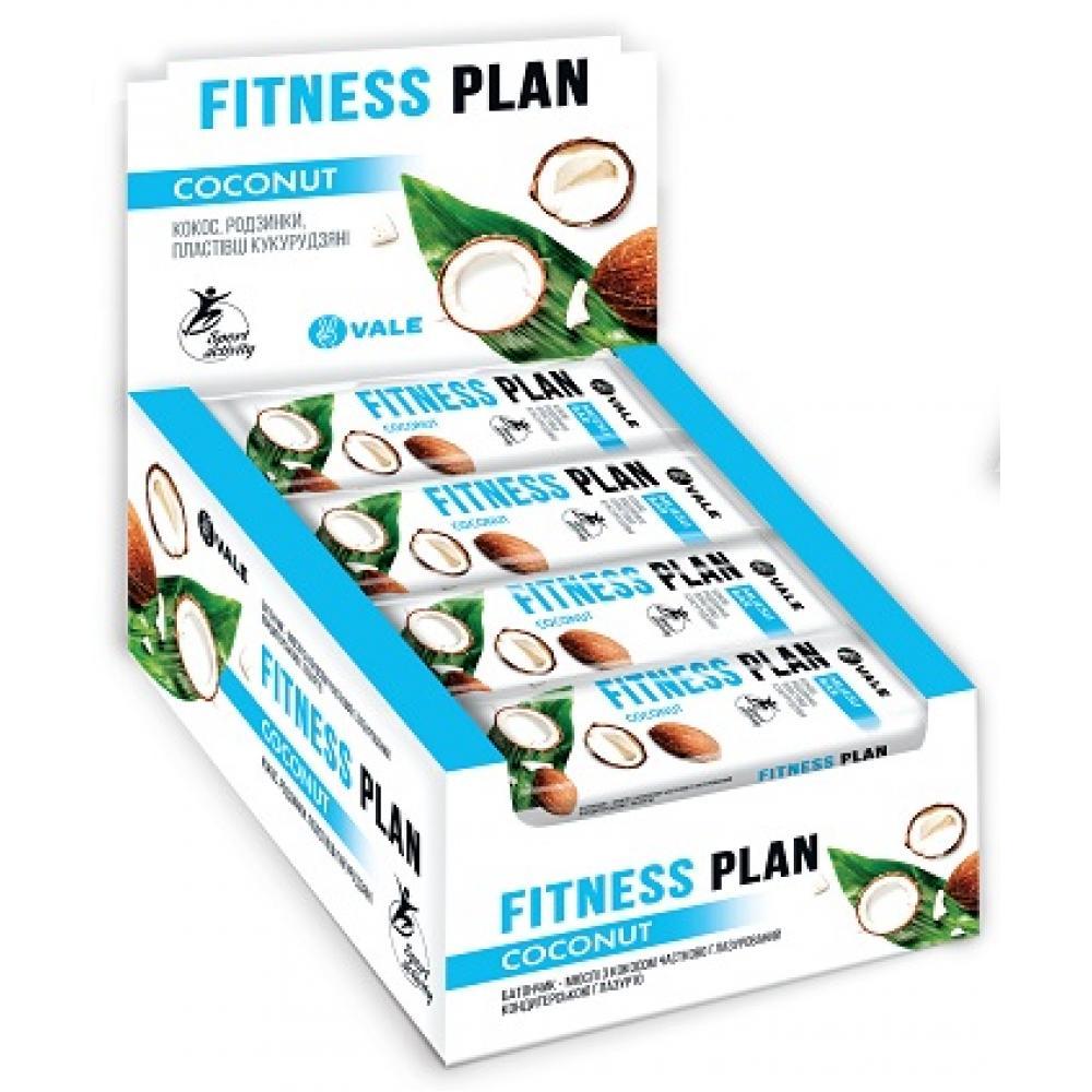 Fitness Plan Muesli Bar 30x25g Coconut, фото №1
