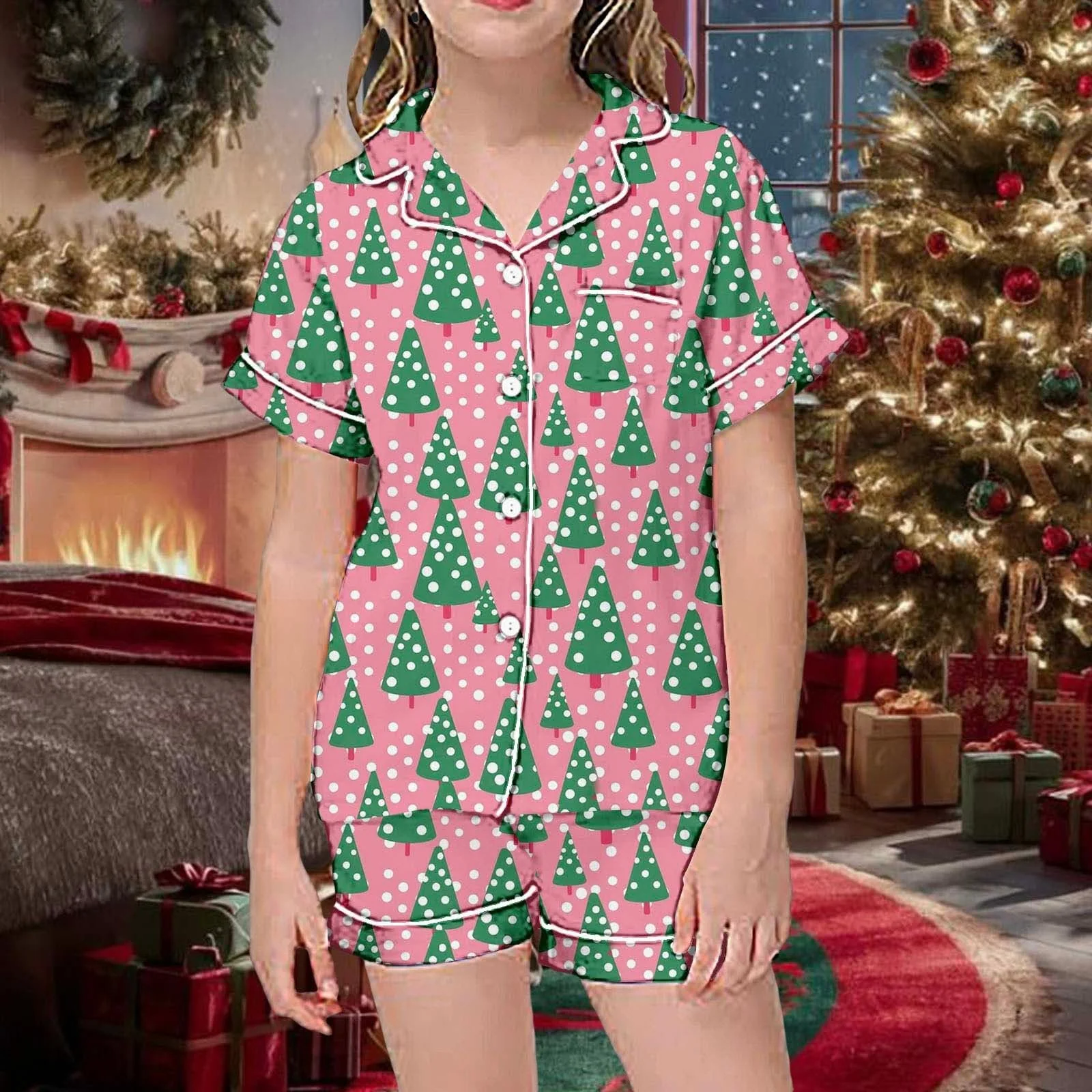 Детская пижама для девочек Теплая, фото №3