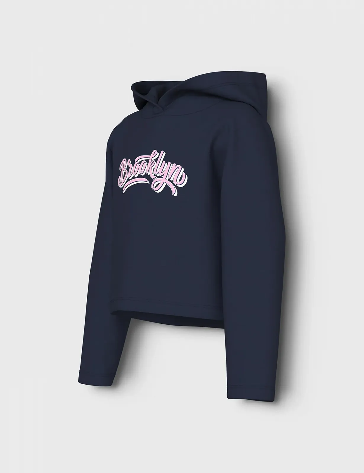 Світшот NAME IT Nkfviala LS Short RLX Sweat Wh Bru, фото №3