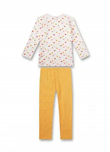 Пижама Sanetta для девочек, длинная, из бамбуковой вискозы synthetic.ua - Фото 1