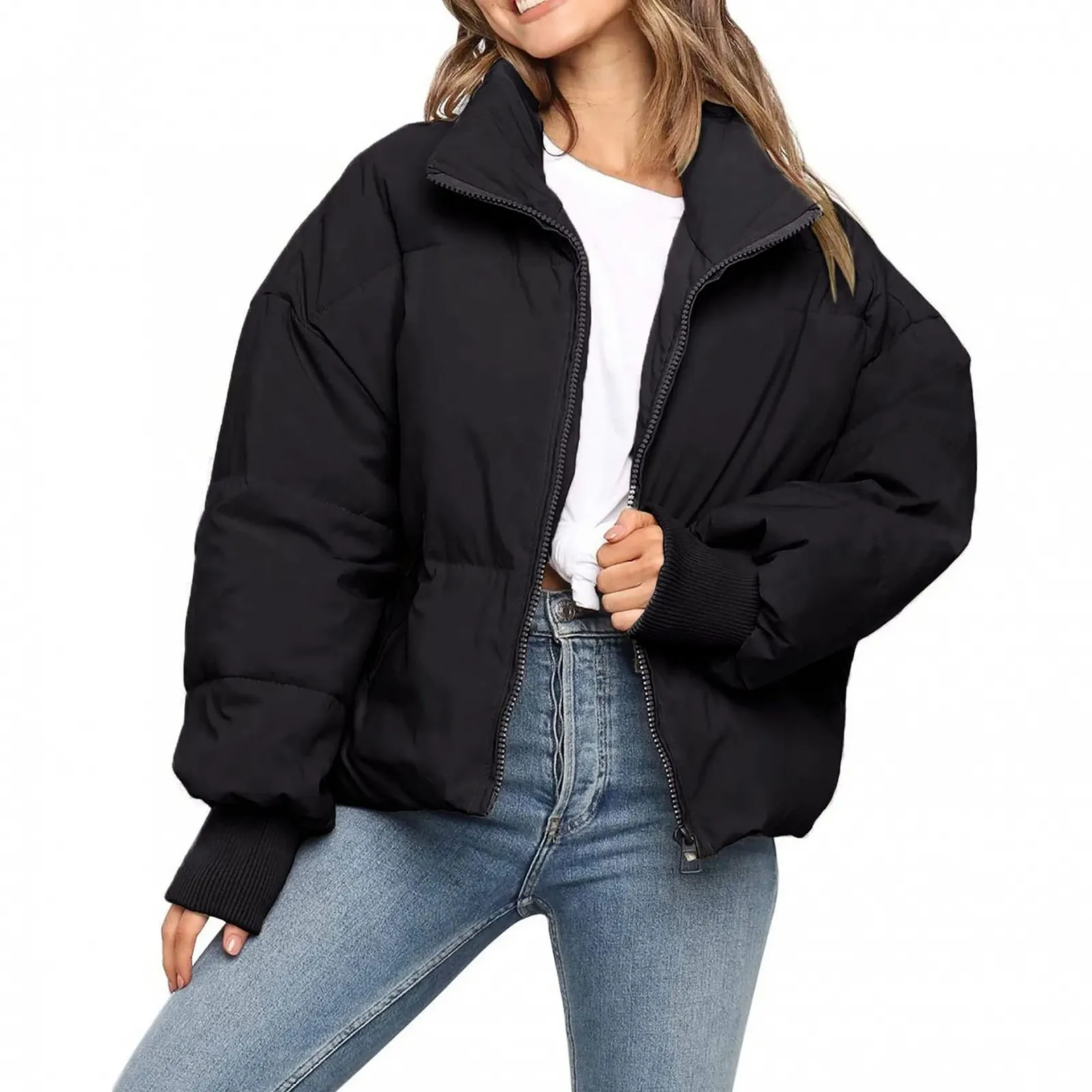 Пуховик Sawmew Женский Зимний Длинный Рукав, фото №1 Пуховик Sawmew Женский Зимний Длинный Рукав, фото №1