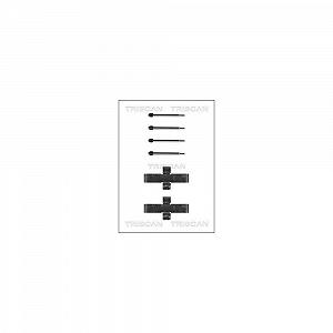 Комплект аксессуаров, тормозные колодки TRISCAN 8105 231445 для передняя ось - Фото 1