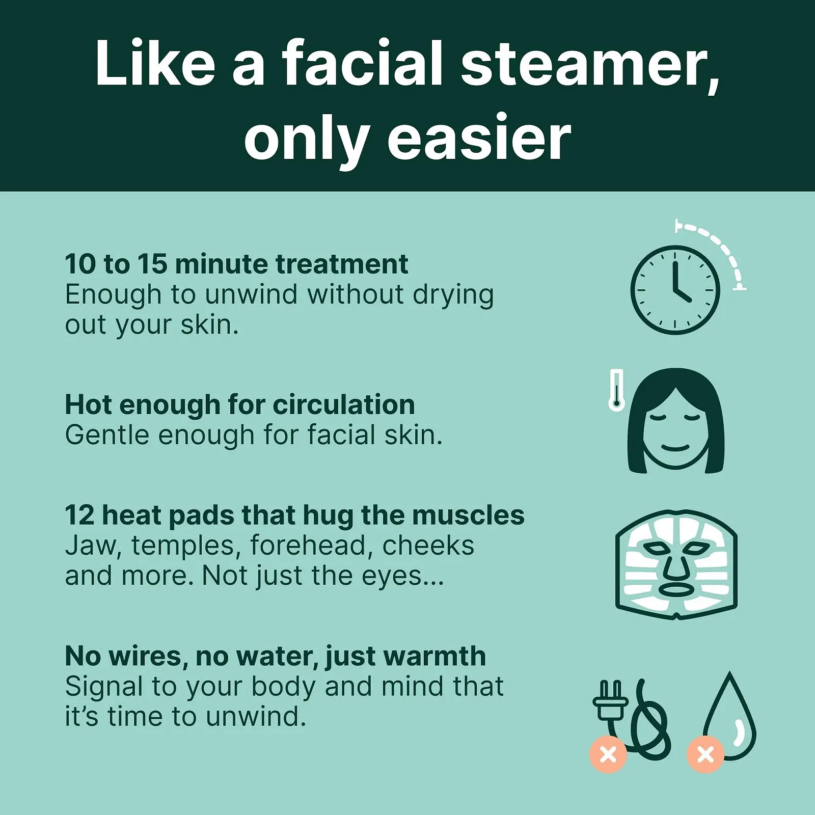 Маска для обличчя YOGAMEDIC Паковання з 3 штук, фото №3