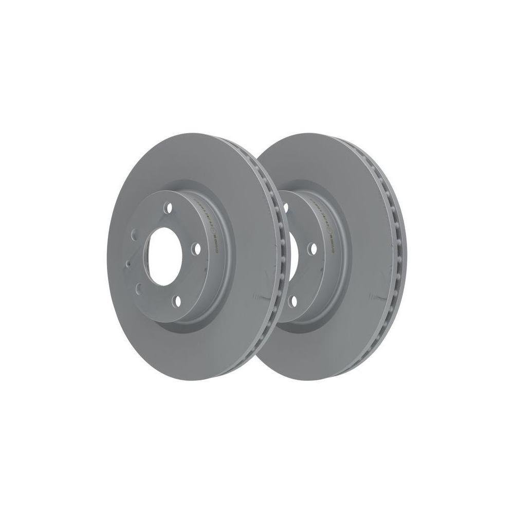 Тормозной диск ATE 24.0125-0208.1 для MAZDA, передняя ось, фото №2