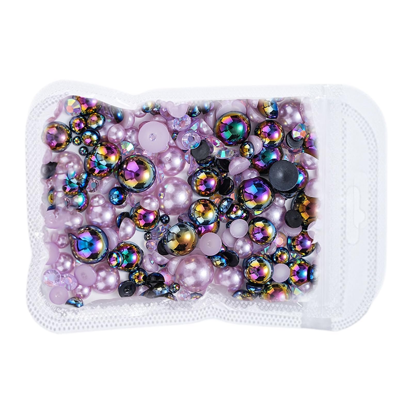 Жемчуг для ногтей Полукруглый с плоской обратной стороной, украшения для ногтей, фото №8