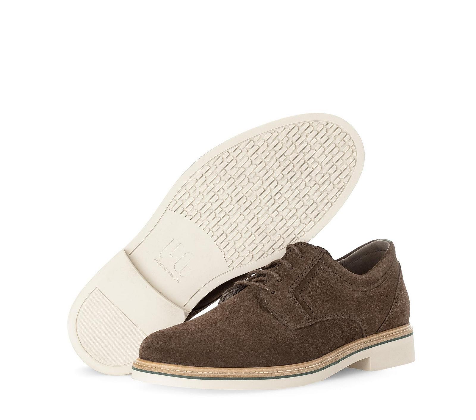 Кросівки Pius Gabor чоловічі на шнурівці шкіра, фото №7