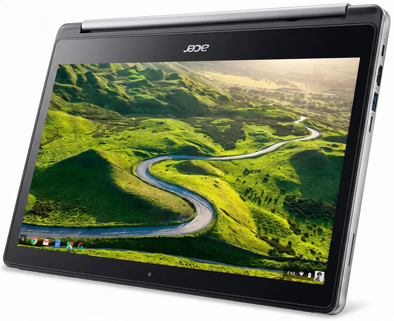 Сенсорный ноутбук 13.3" Acer Chromebook R13 (CB5-312T-K62F) MediaTek M8173C RAM 4GB eMMC 64GB 12ч батарея ChromeOS Алюминиевый корпус (UKR), фото №2 Сенсорный ноутбук 13.3" Acer Chromebook R13 (CB5-312T-K62F) MediaTek M8173C RAM 4GB eMMC 64GB 12ч батарея ChromeOS Алюминиевый корпус (UKR), фото №2