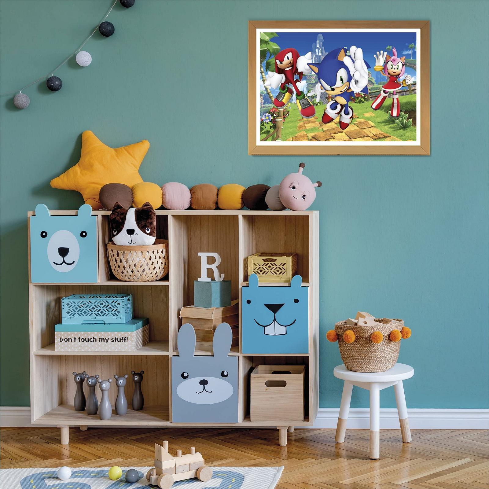 Пазл Clementoni Supercolour Sonic 104 детали, фото №5