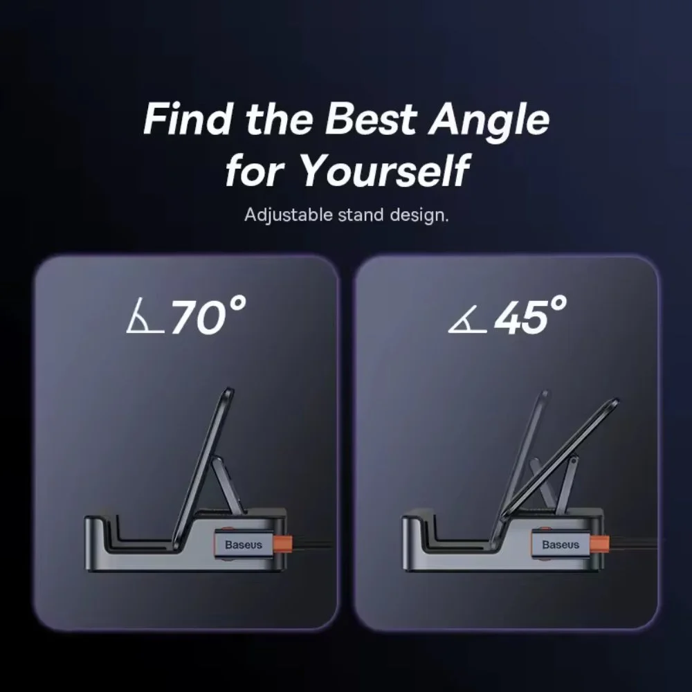 Док-станція Baseus 6в1 GamerX 100W для Steam Deck, ROG Ally, Nintendo, X Legion, фото №5