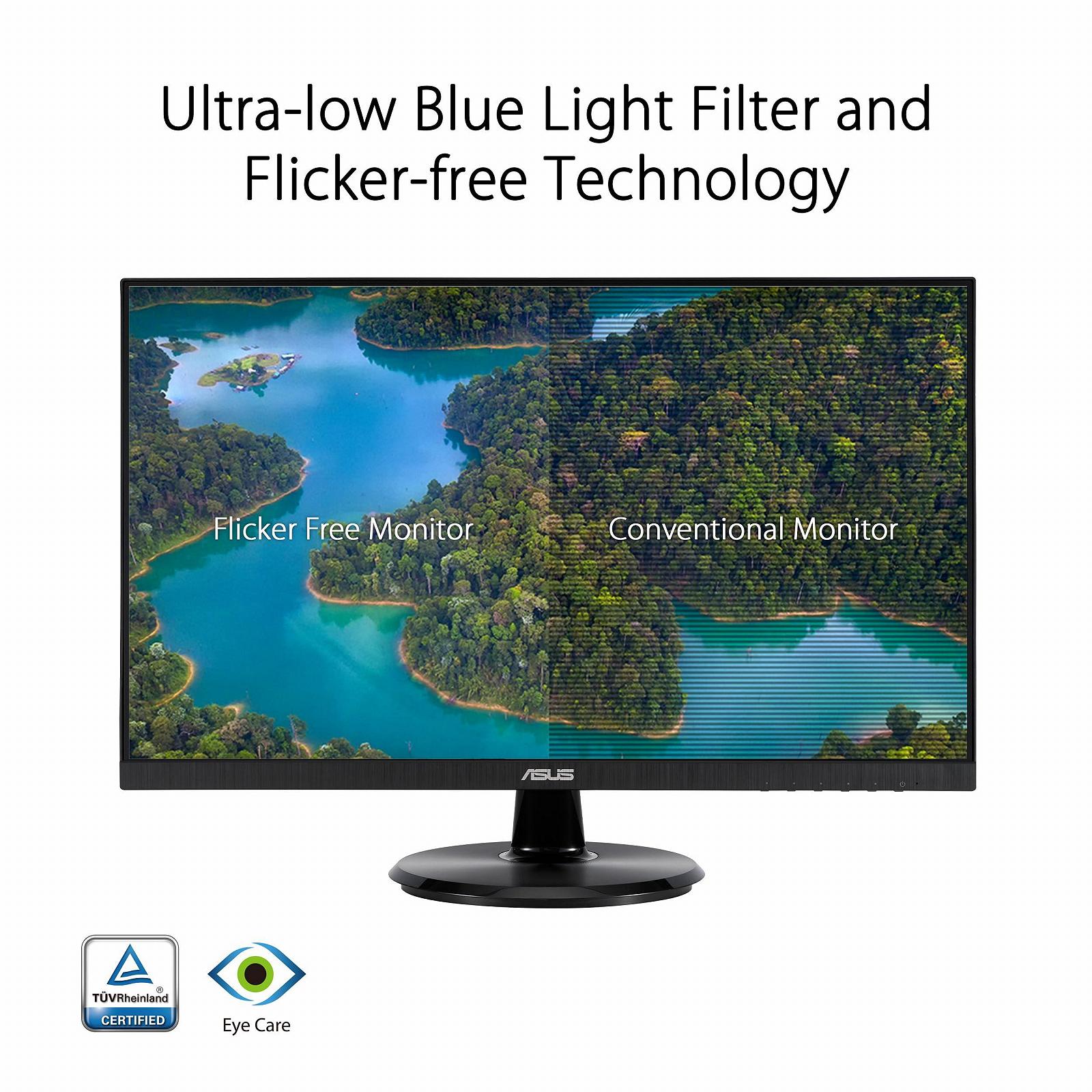 Монитор ASUS Eye Care VA27DQF 27 дюймов Full HD IPS Черный, фото №4