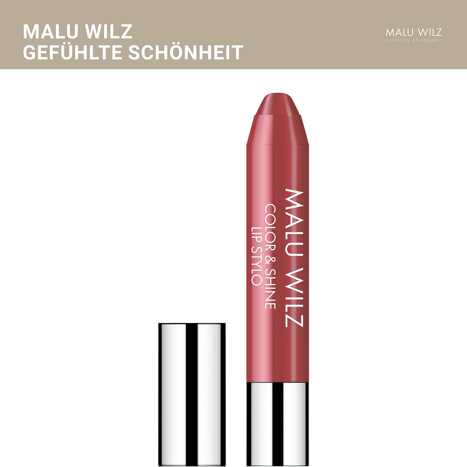 Помада Malu Wilz Color & Shine Lip Stylo No. 50 Soft Bordeaux, фото №6